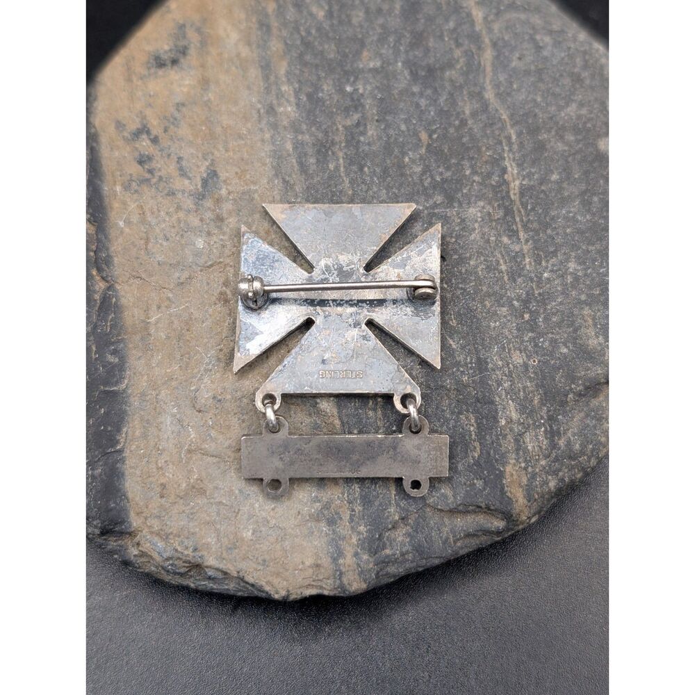 Sterling Rifle Qualification Badge • U.S. Marksmanship Medal